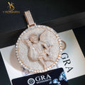 Yaoshan Pendants Charms Gold Plated S925 925 Sterling Silver Moissanite GRA D Color CZ Zircon Cubic Zirconia Custom Wholesale