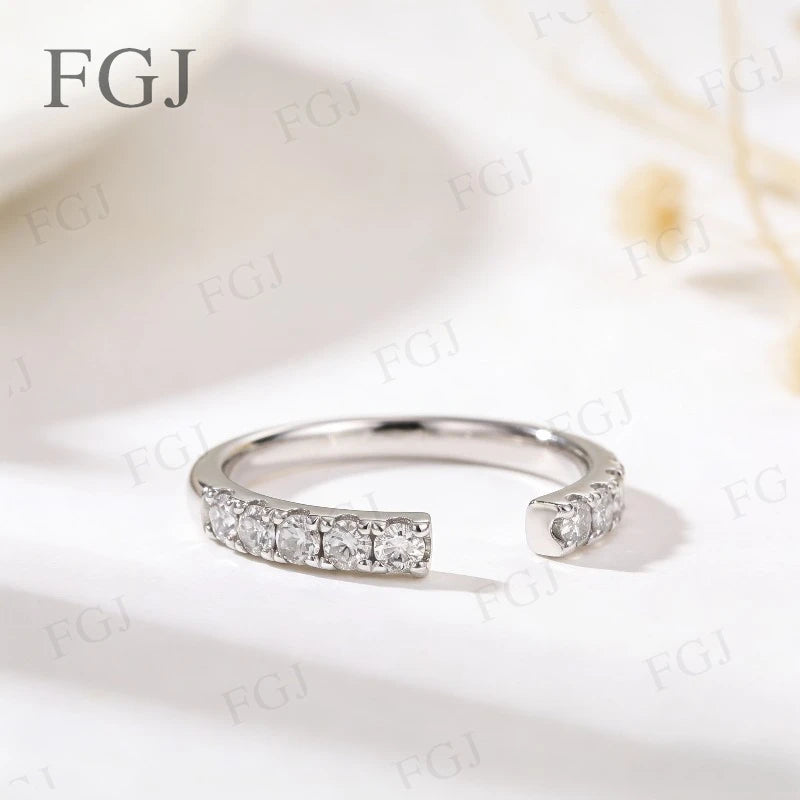 Lab Diamond Ring PT950/10K/14K/18K Gold Dainty Ring Minimalist Promise Ring For Women Wedding Engagement Luxury Jewelry
