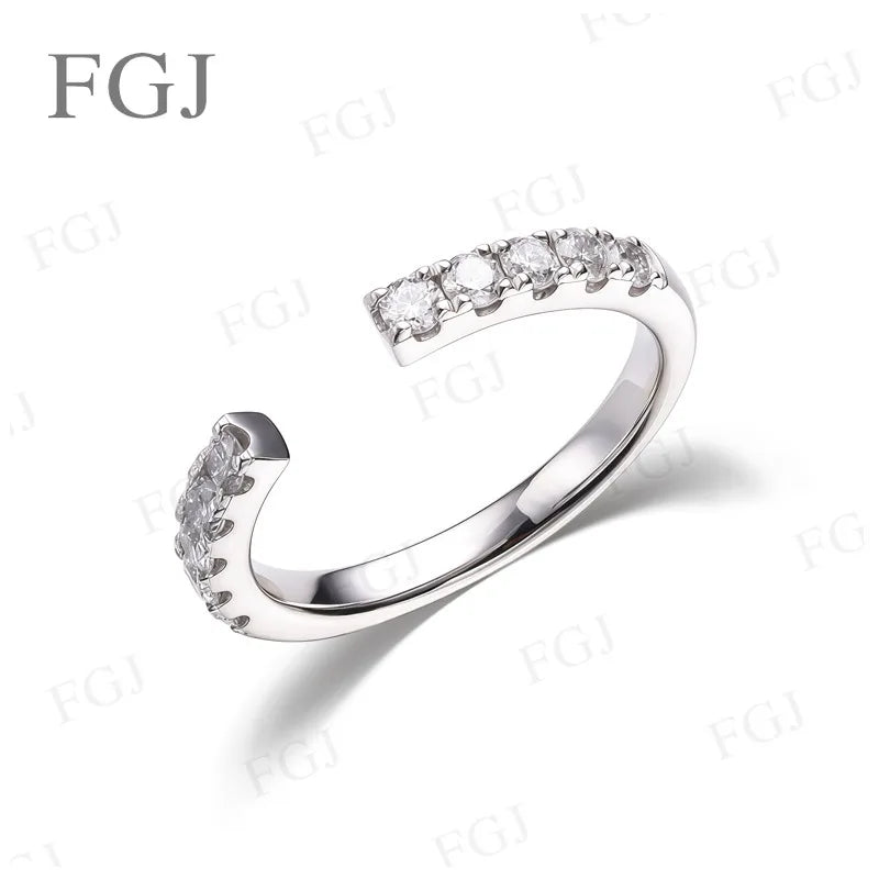 Lab Diamond Ring PT950/10K/14K/18K Gold Dainty Ring Minimalist Promise Ring For Women Wedding Engagement Luxury Jewelry