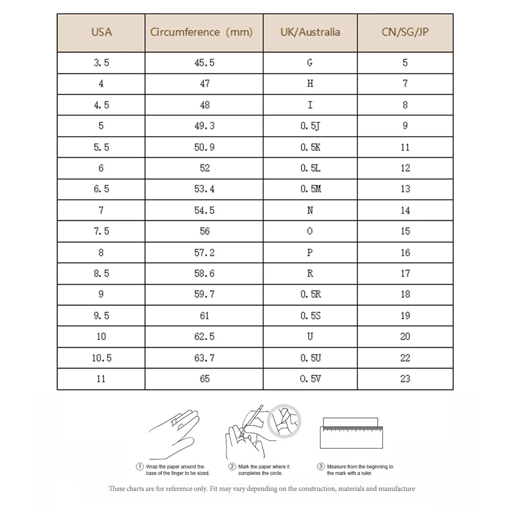 Samstin 0.36CTW Lab Grown Diamonds Opening Ring for Women Men Solid Platinum 950 14K 10K 585 White Gold for Anniversary Party