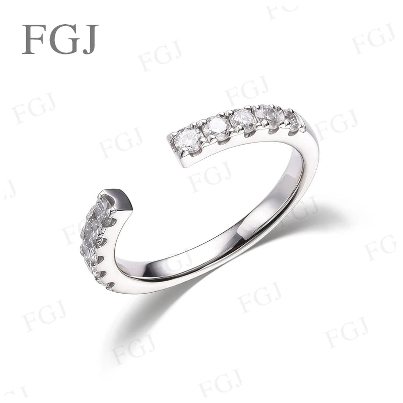 Lab Diamond Ring PT950/10K/14K/18K Gold Dainty Ring Minimalist Promise Ring For Women Wedding Engagement Luxury Jewelry