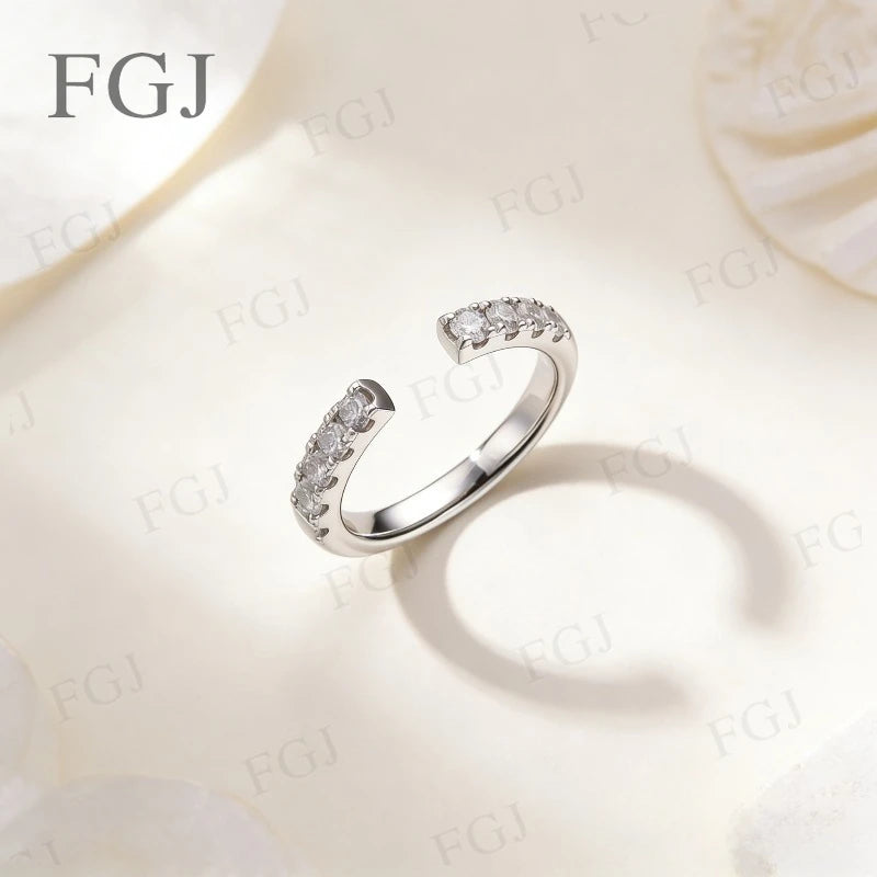 Lab Diamond Ring PT950/10K/14K/18K Gold Dainty Ring Minimalist Promise Ring For Women Wedding Engagement Luxury Jewelry
