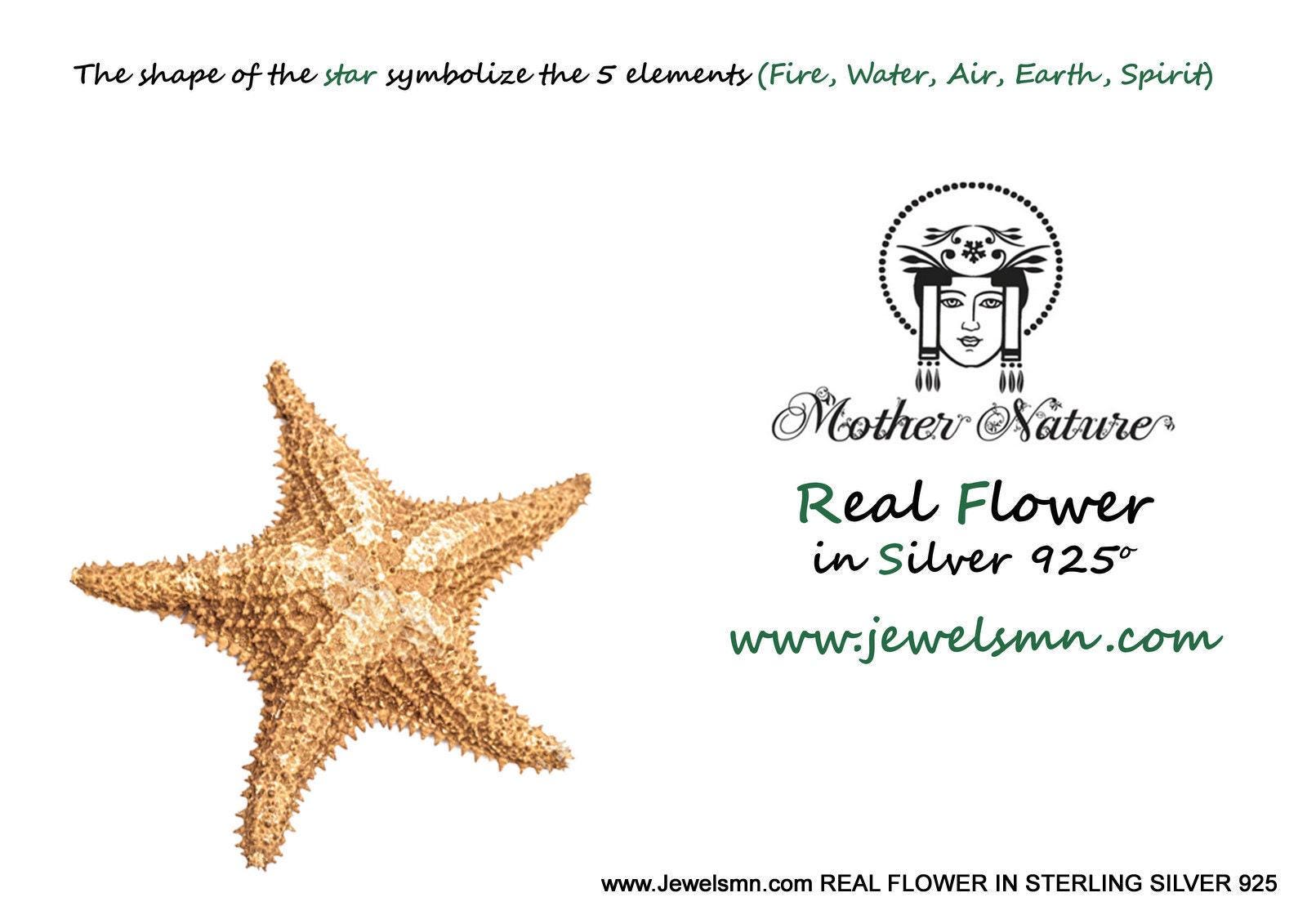 Gold Starfish Bracelet, Two-Tone Silver and Gold, Nature Inspired Jewelry Gift for Women